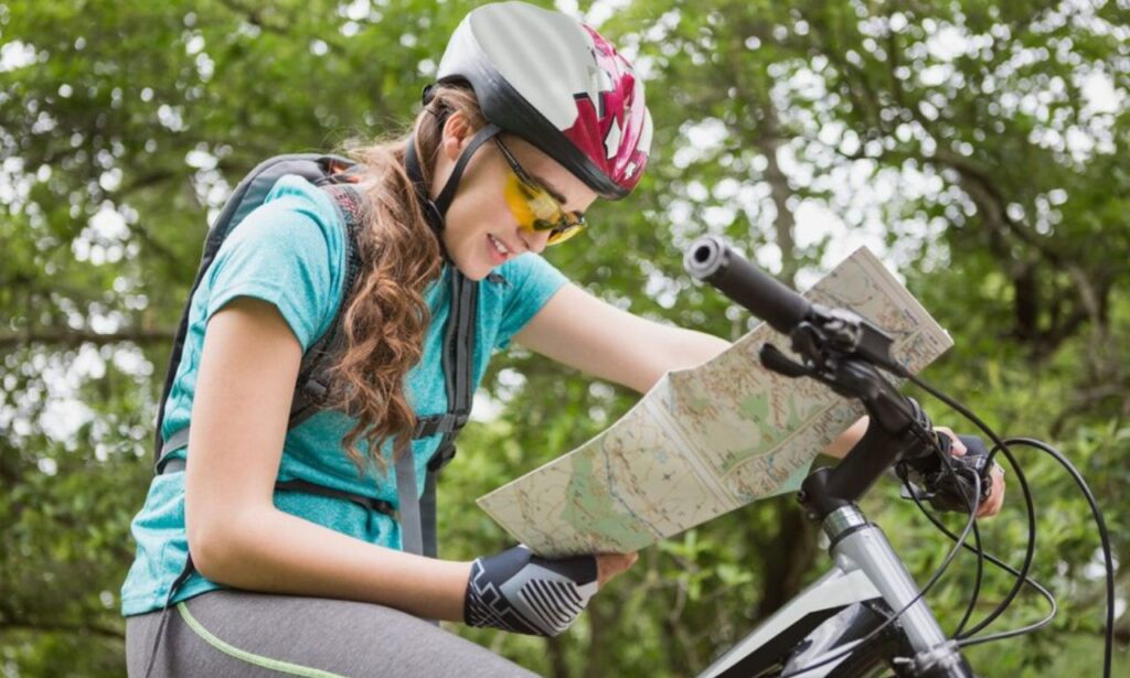 Cyclists enjoying a scenic Velo Route adventure