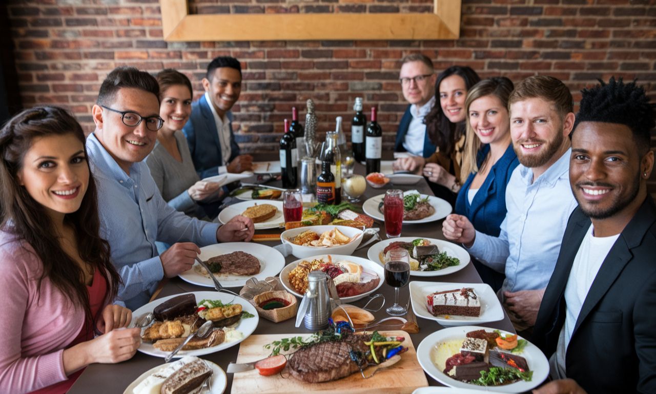 Outdoor dining at a Downtown Jacksonville restaurant.