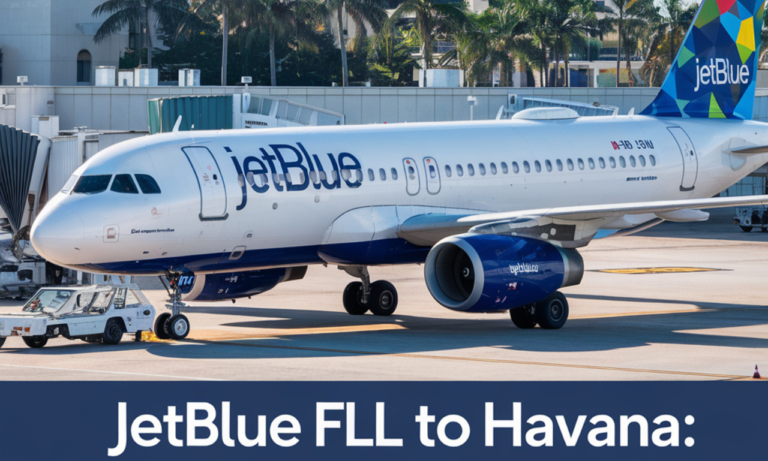 JetBlue flight experience from Fort Lauderdale (FLL) to Havana (HAV)