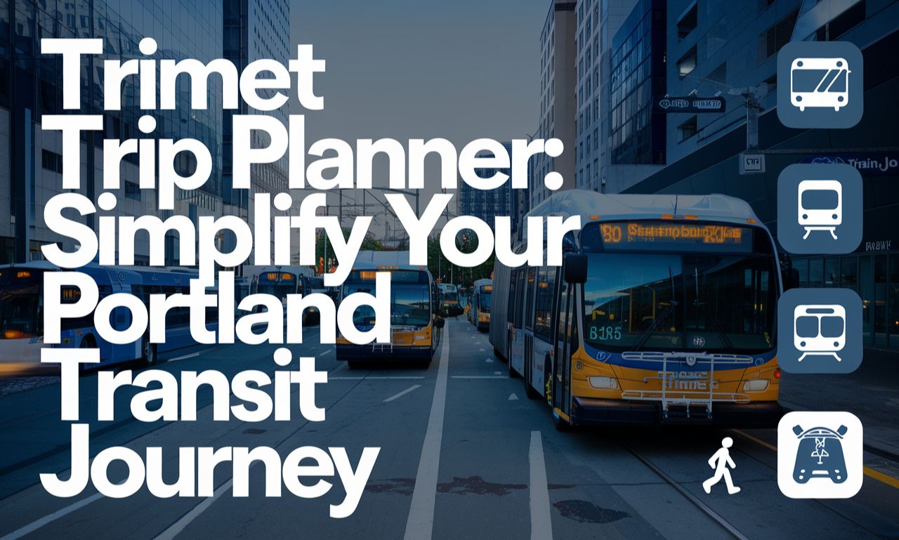 TriMet Trip Planner tool overview for Portland transit users